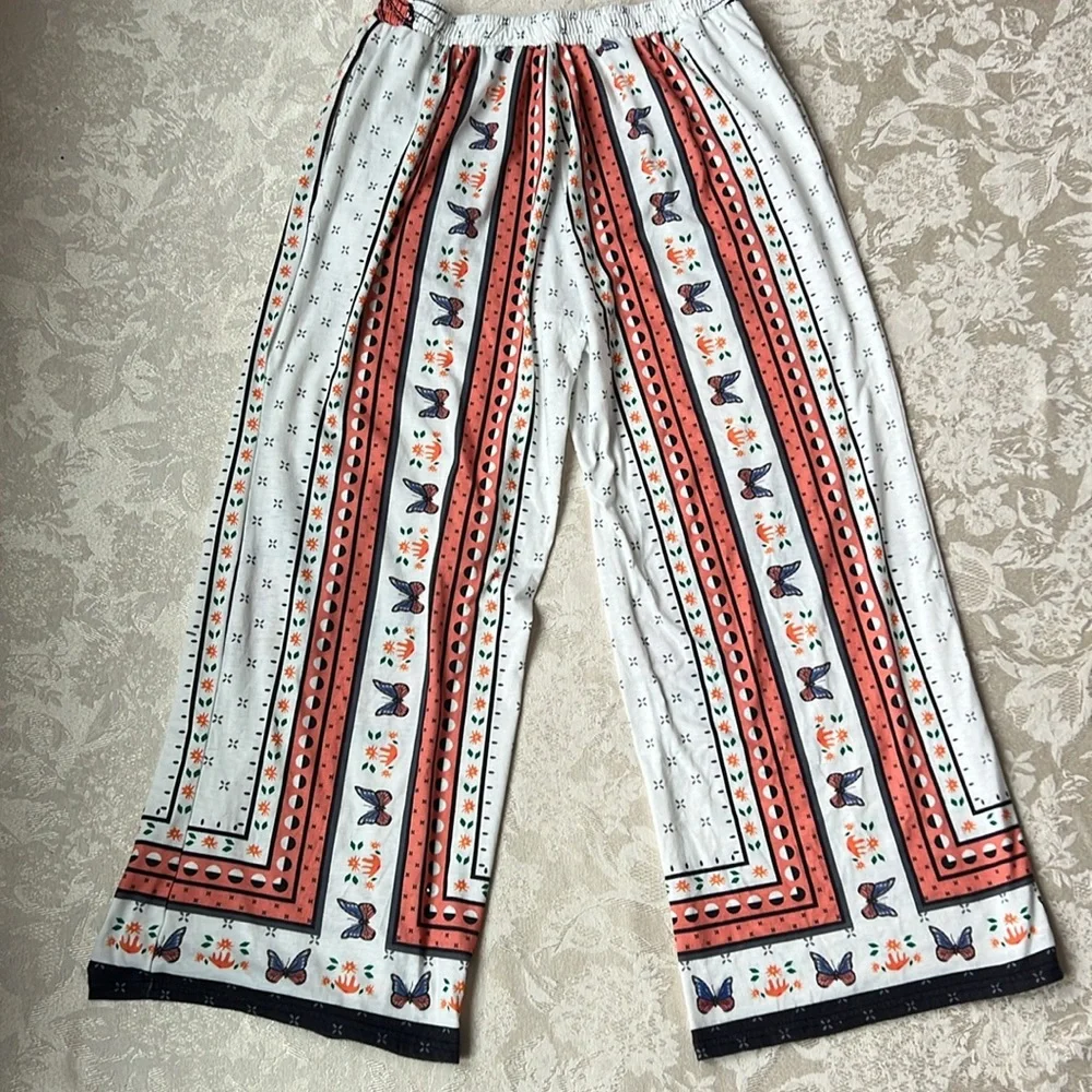 Chicme Bohemian two piece high waisted Palazzo Pants and Bra Top - Picture 12 of 16